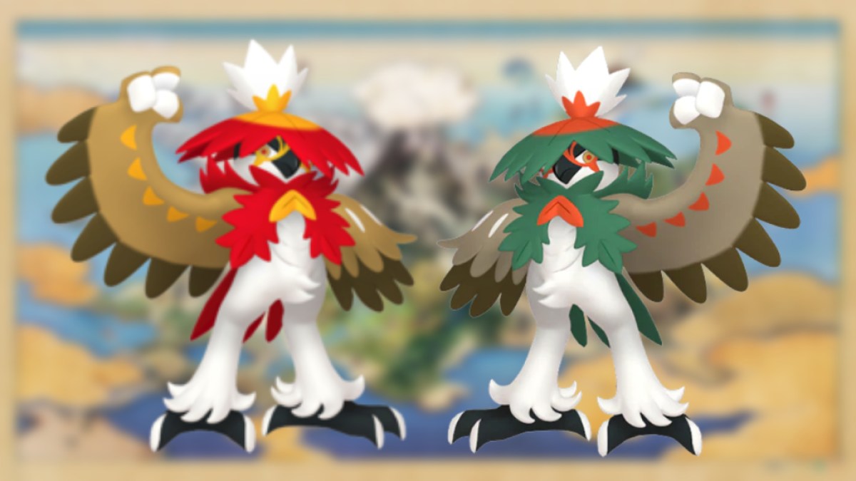 Hisuian Decidueye glänzend vs. normal