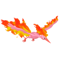 glänzende Moltres