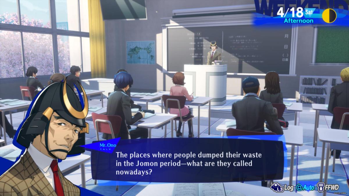 Alle Klassenantworten in Persona 3 Reload