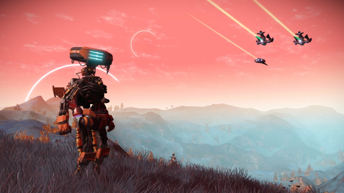 No Man's Sky Singularity Expedition fügt heute das nächste Story-Kapitel und weitere Kosmetika hinzu.  Dieses Bild ist Teil eines Artikels Alle Patchnotizen zum No Man's Sky Omega 4.5 Update.