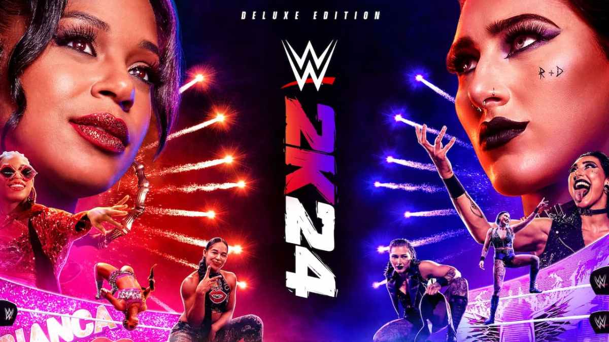 Ein Bild der WWE2K24 Deluxe Edition. 