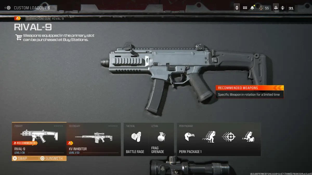 Der Rival-9 in MW3.