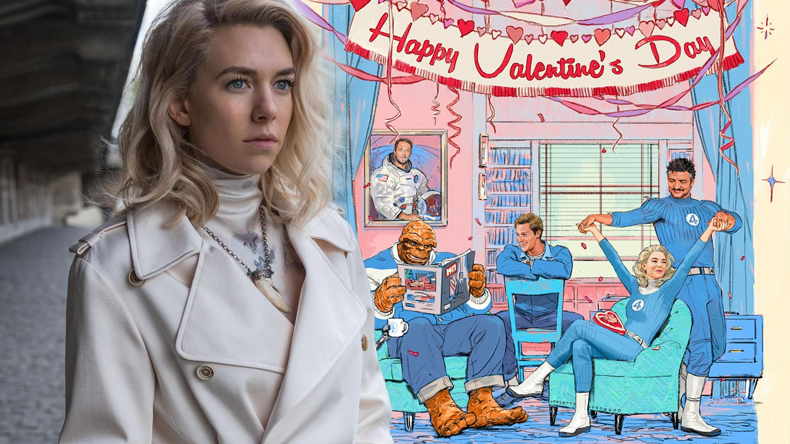 Vanessa Kirby and the Fantastic Four